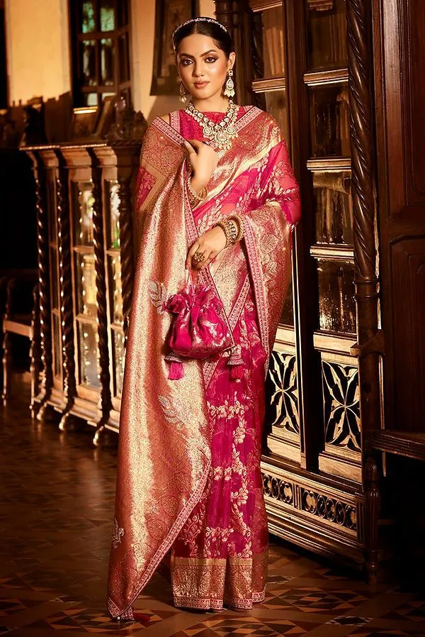 new design pattu saree