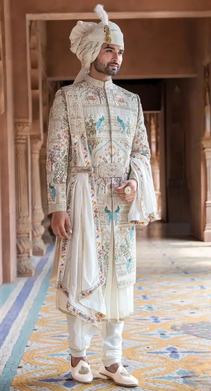 royal sherwani for groom