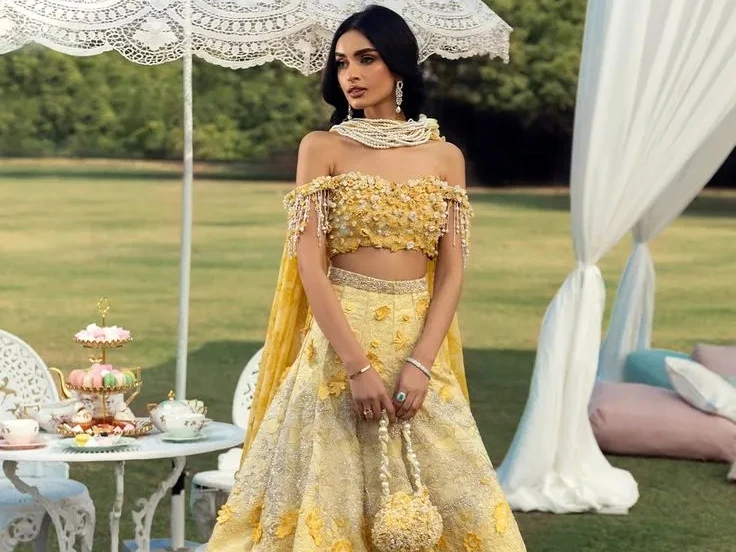 Haldi Colour Outfit