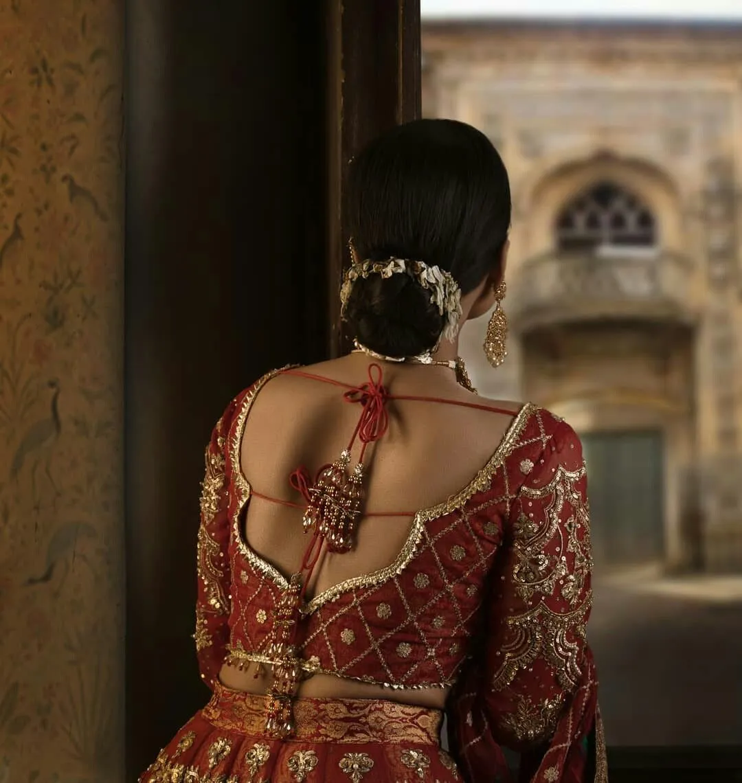 blouse back neck designs photos