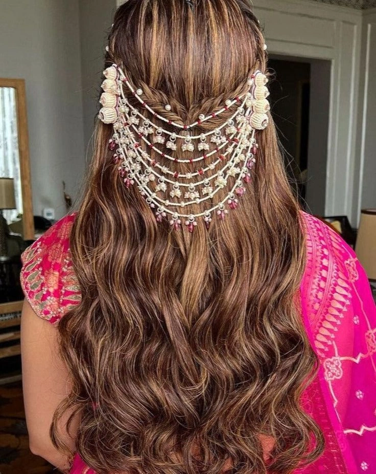 bridal hair accessories list with gold and silver hair accessories