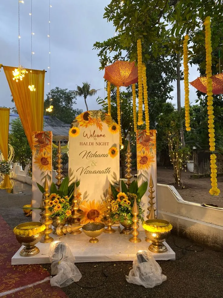 trending haldi decor ideas