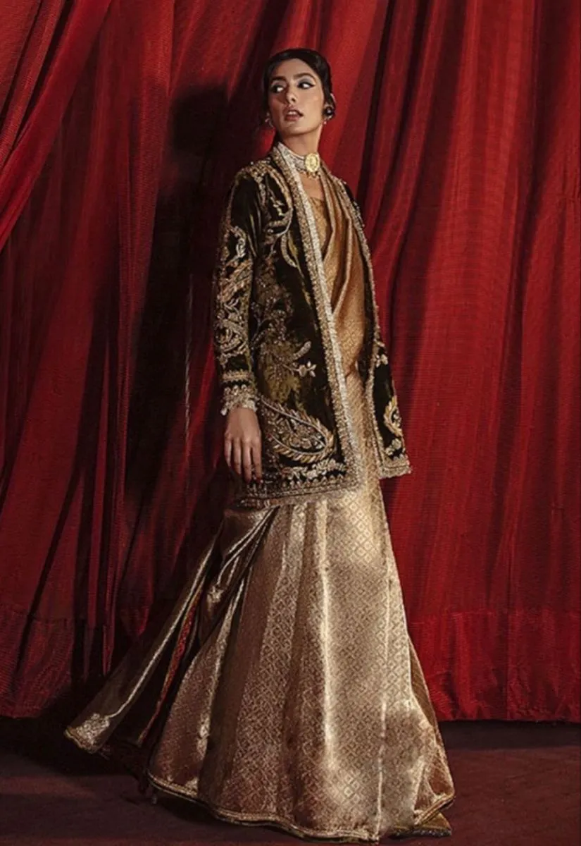 jacket bridal saree collection