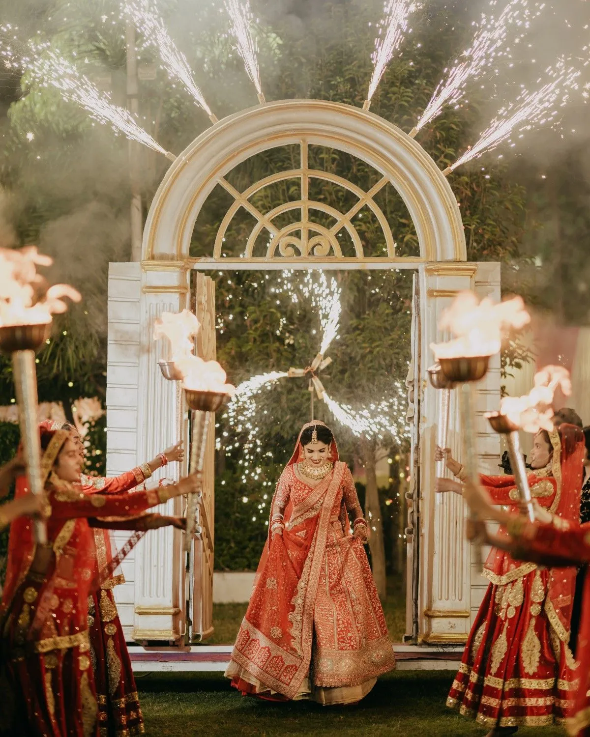 trending bride entry