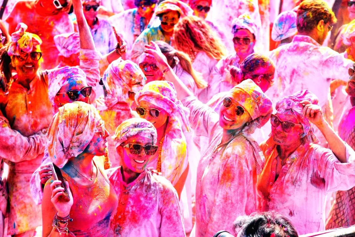 Holi party events in delhi