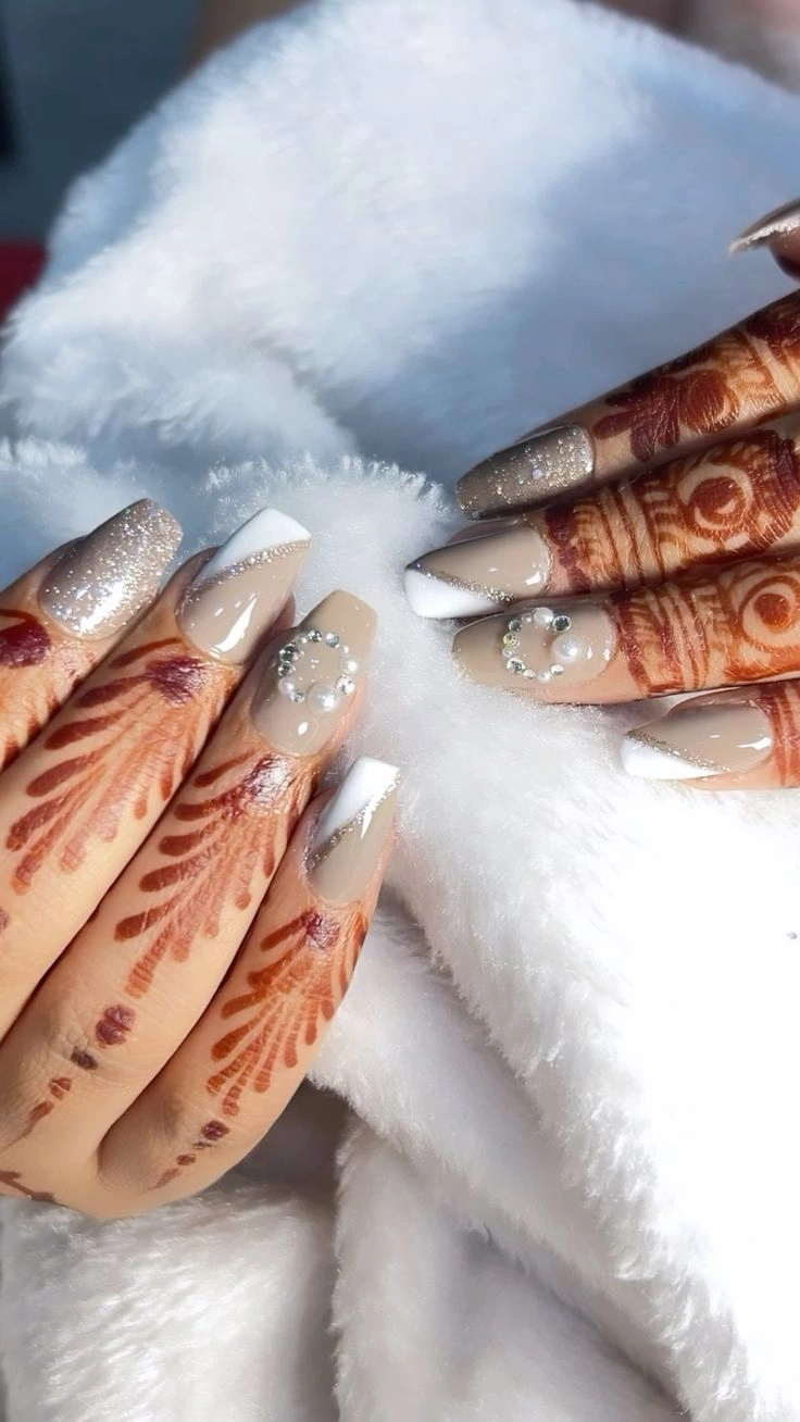 nail art designs bridal