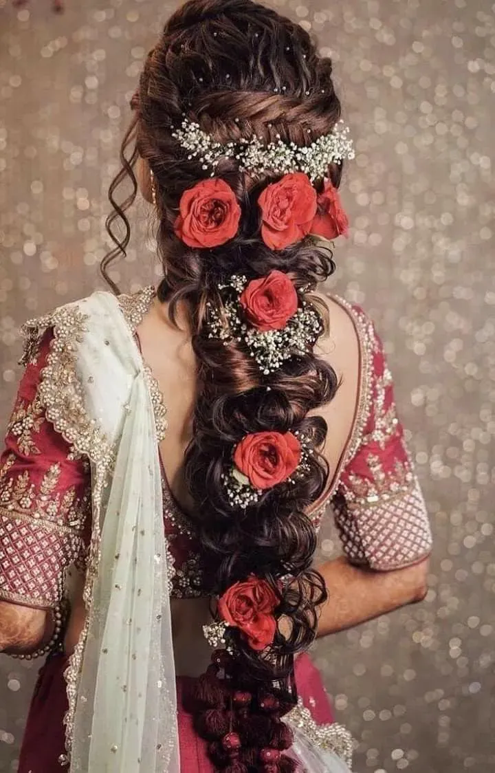 Bengali Bridal Hairstyle