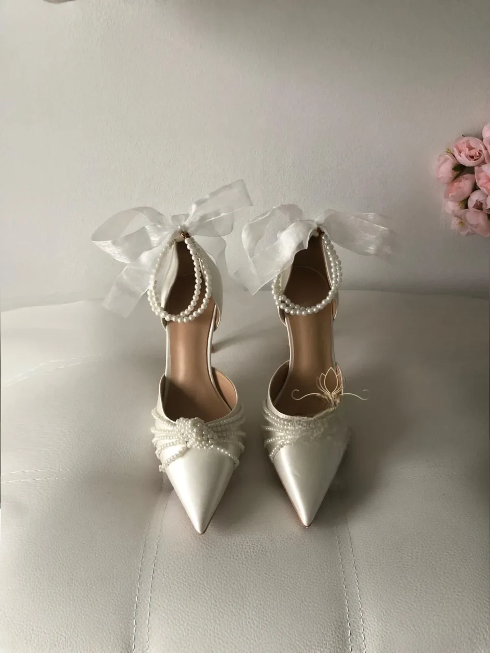 Dual tone designer heels