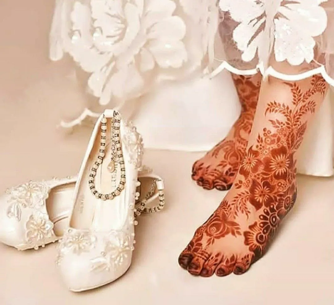 Glossy patent high heels