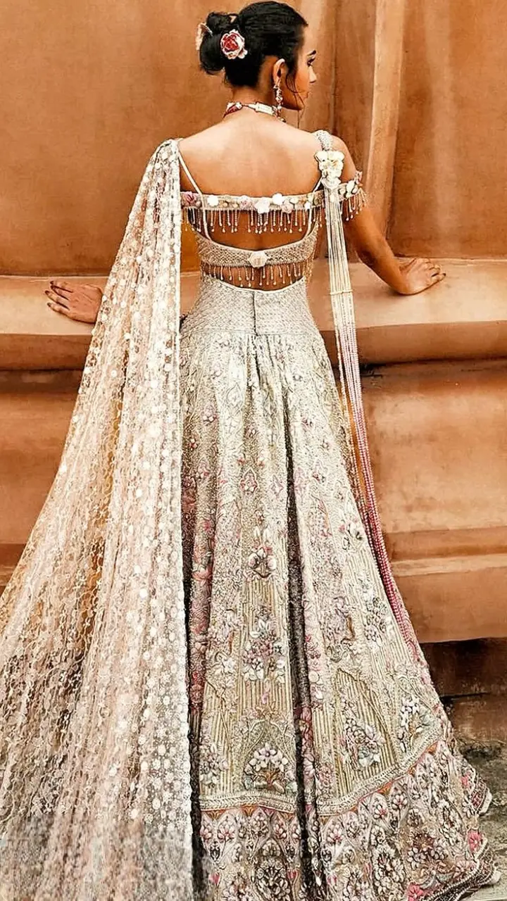 bridal back blouse designs photo