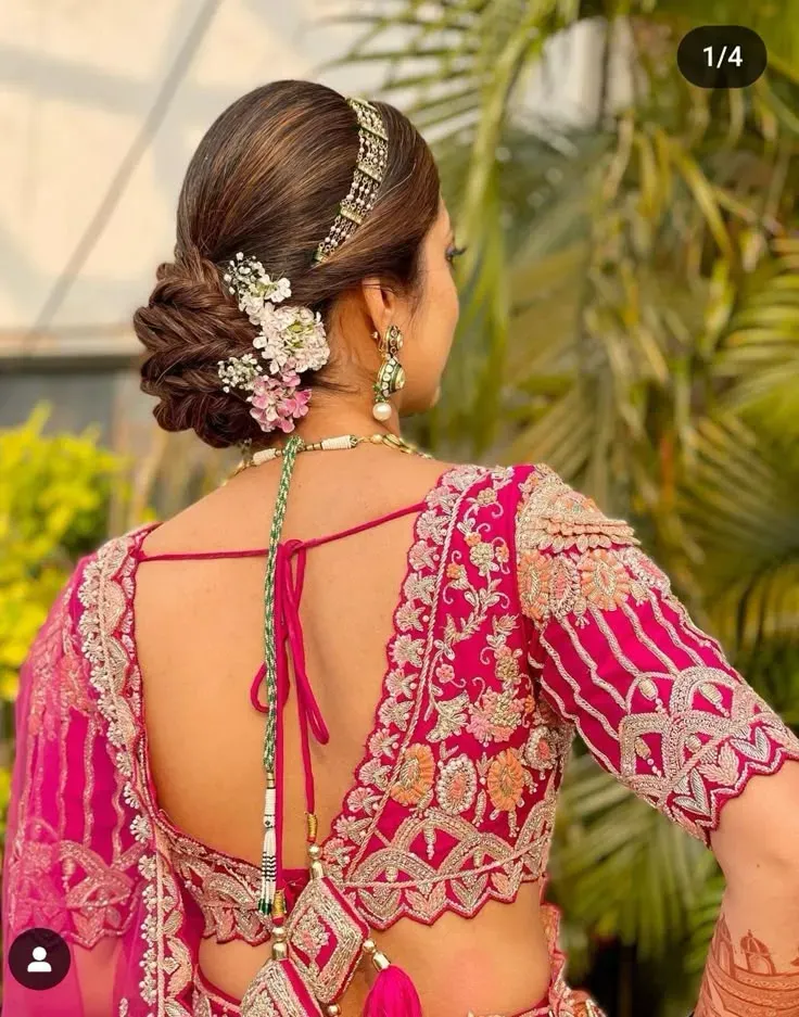 Bridal Gajra Hairstyle