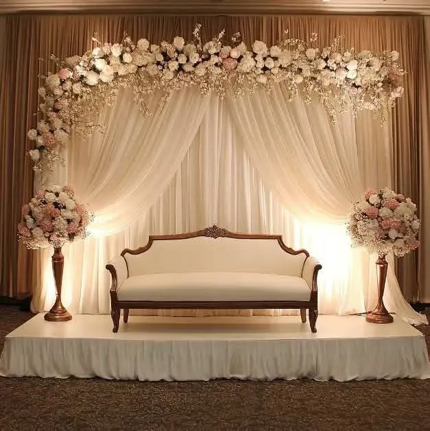 flower wedding stage decoration
