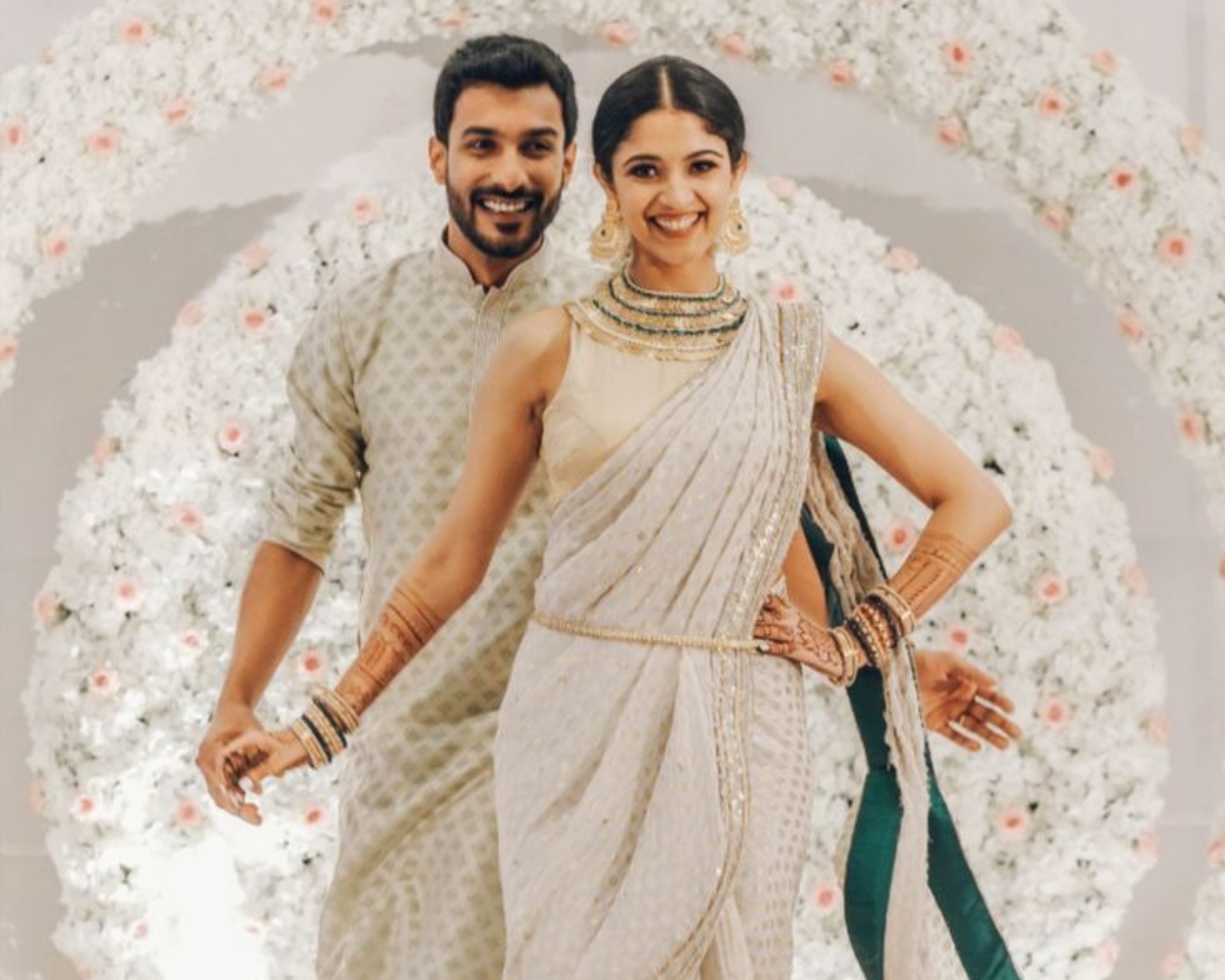 Elegant Couple’s Dance Pose