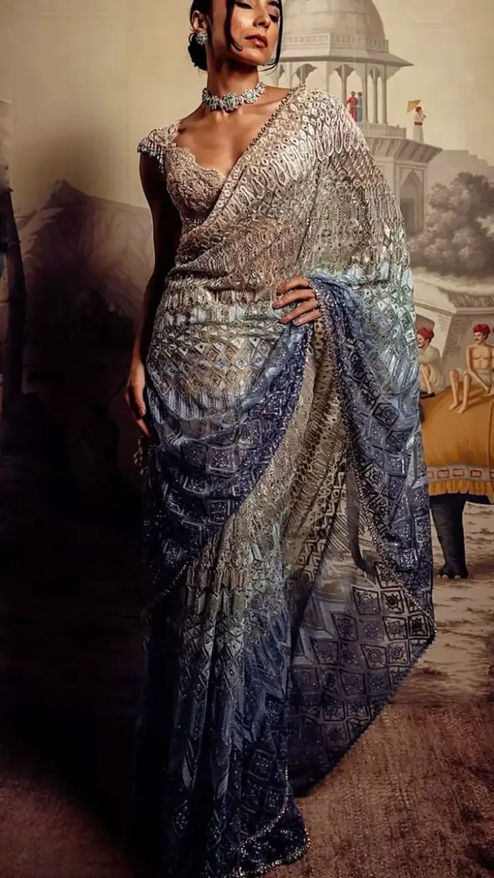 trending bridal saree for women