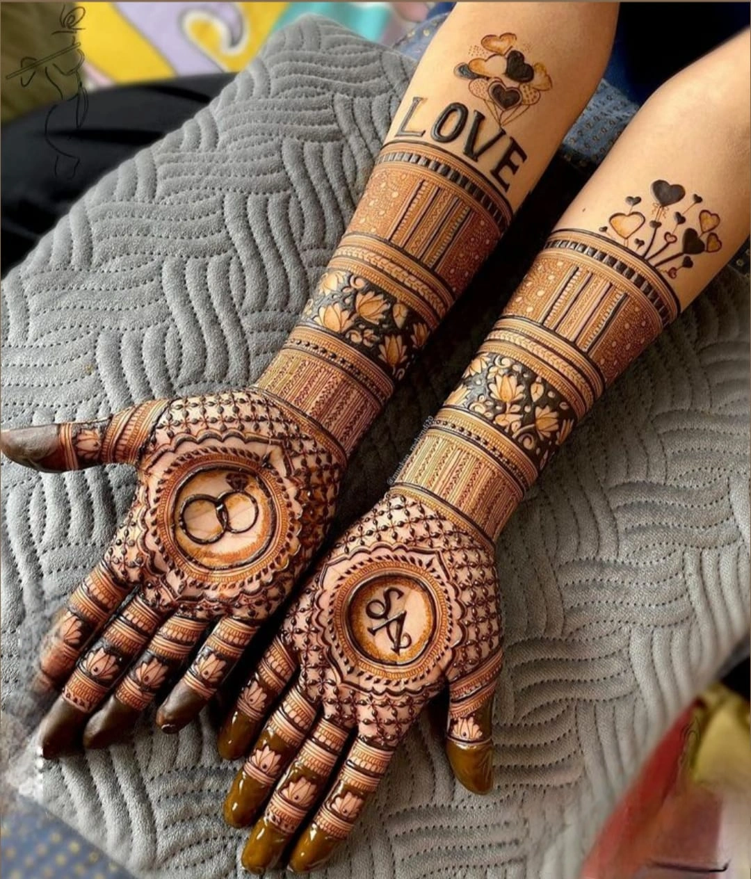 bridal mehndi design