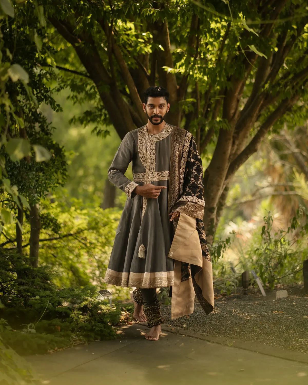 Angrakha Sherwani for Groom