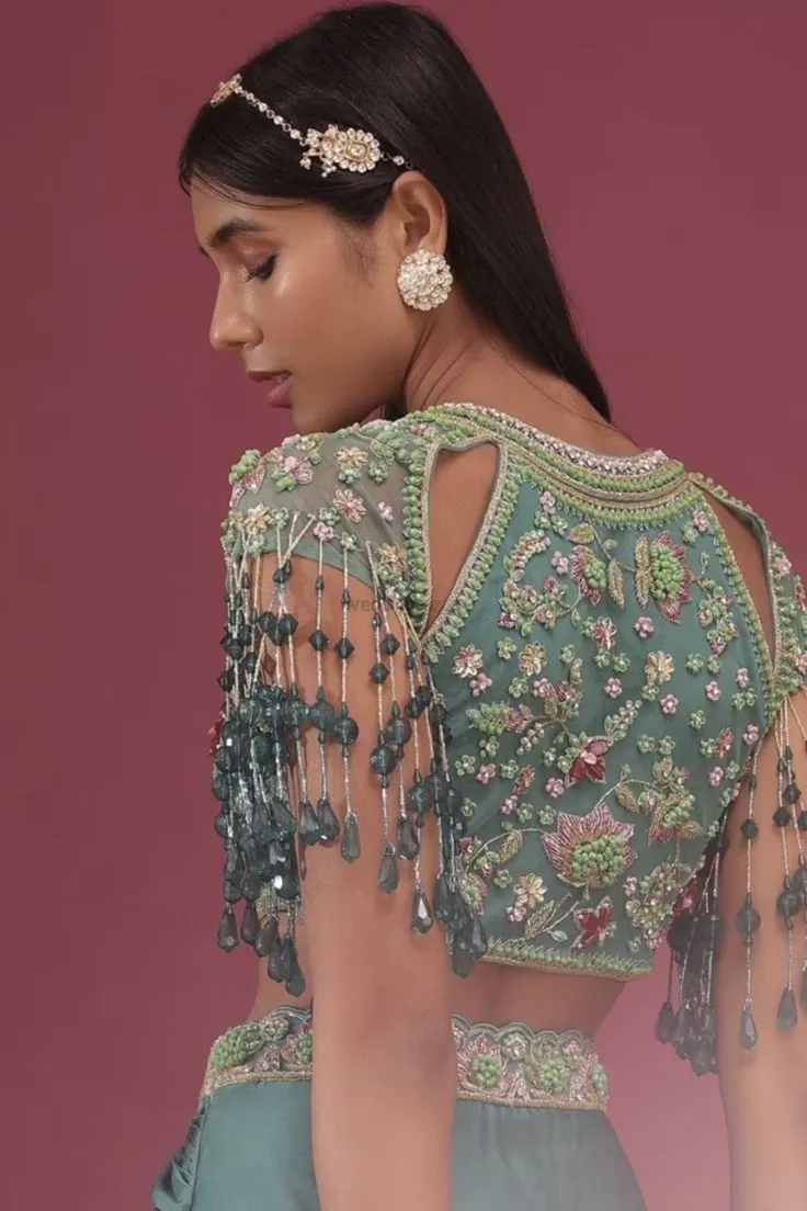 full back blouse designs