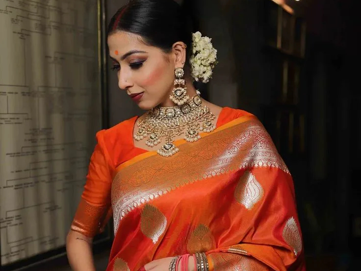 Kanjeevaram Slik Saree