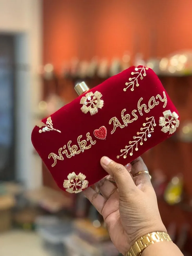 Designer Clutch with Indian Design