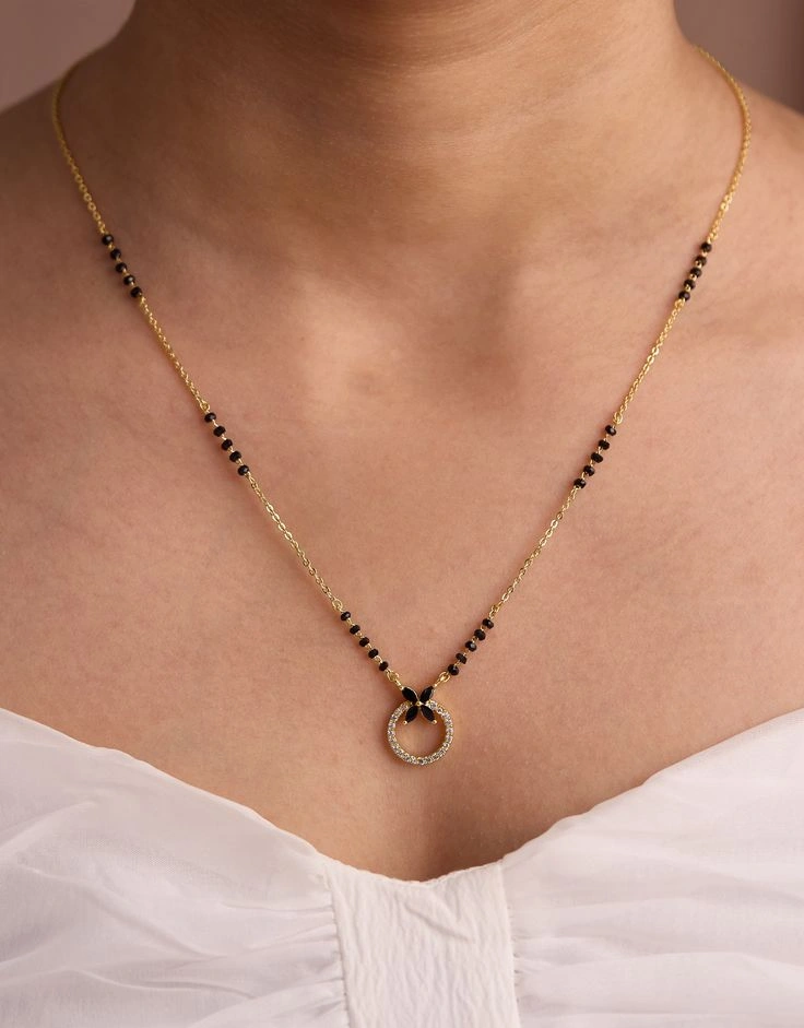 long mangalsutra designs in gold images