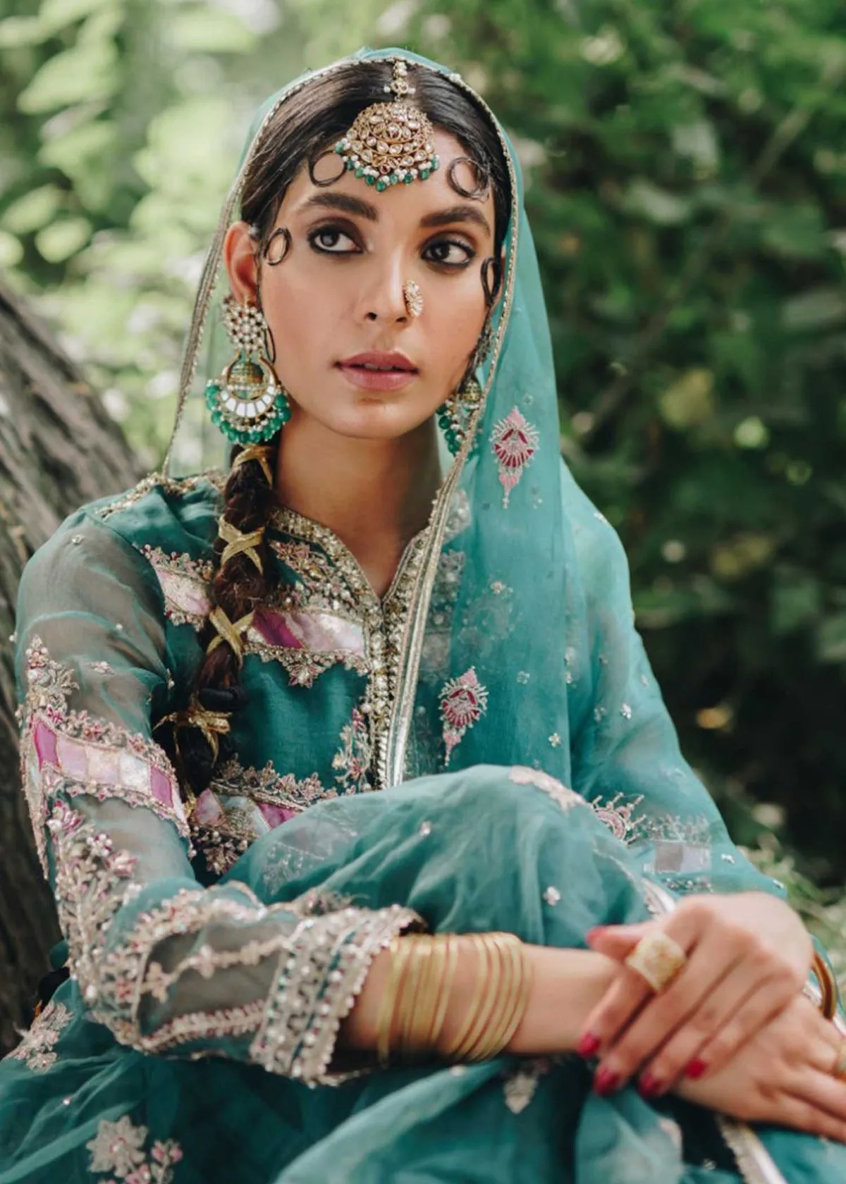 indian bridal hairstyle design