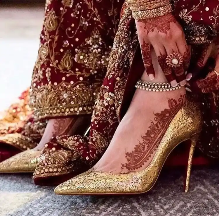 indian bridal footwear