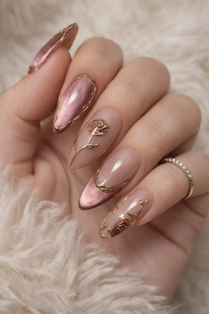bridal nail art images