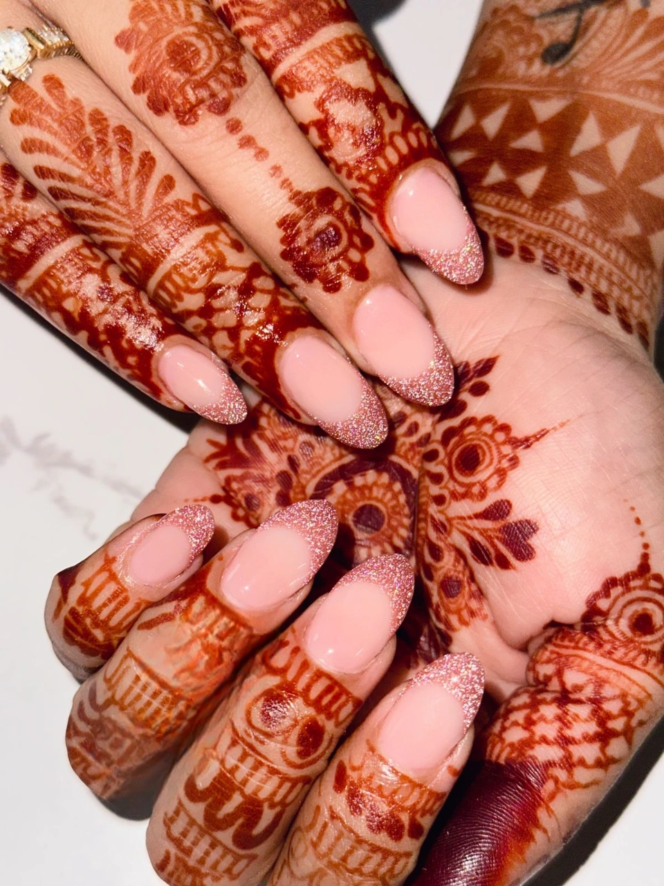 latest bridal nail art designs