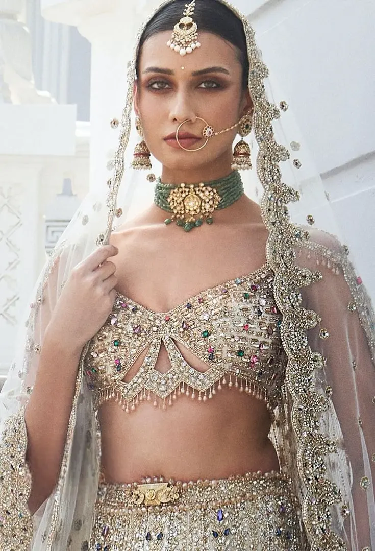 latest bridal blouse design