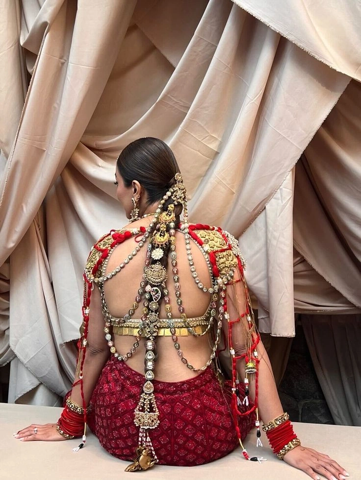 hair ornaments for weddings on artificial braid