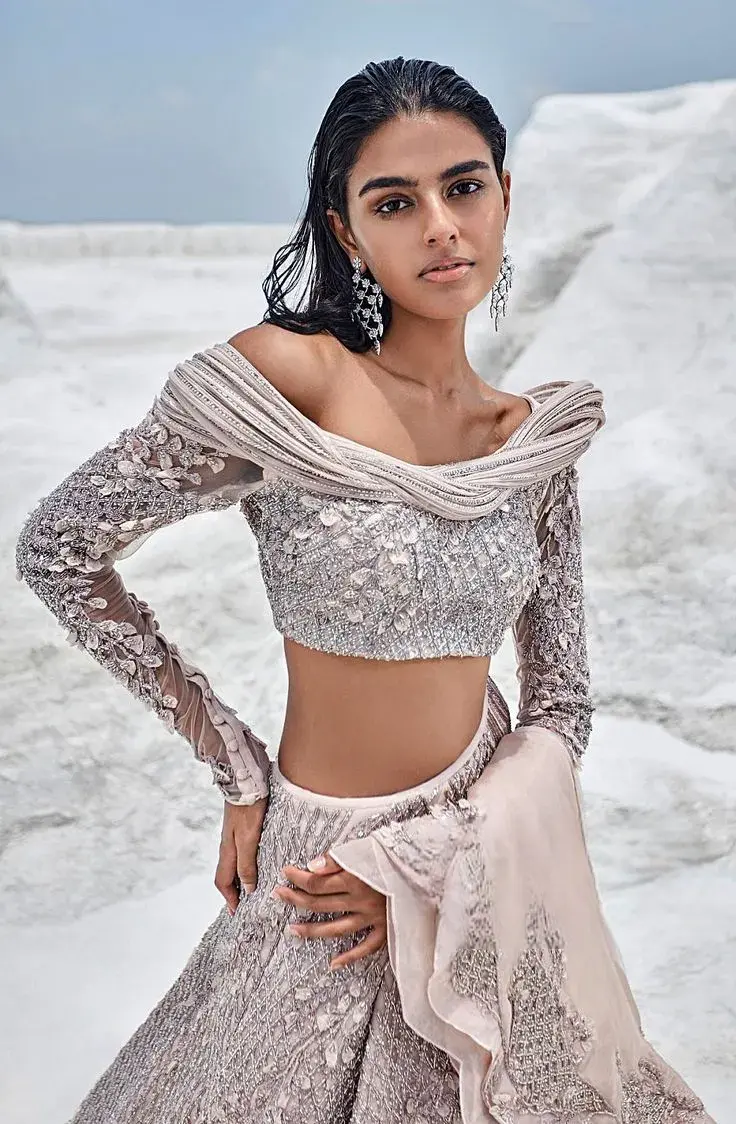 bridal lehanga blouse designs