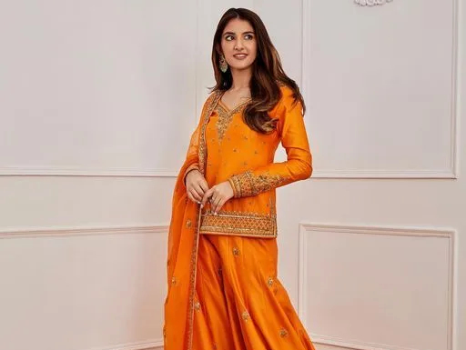 Long or Short Kurtis in Orange