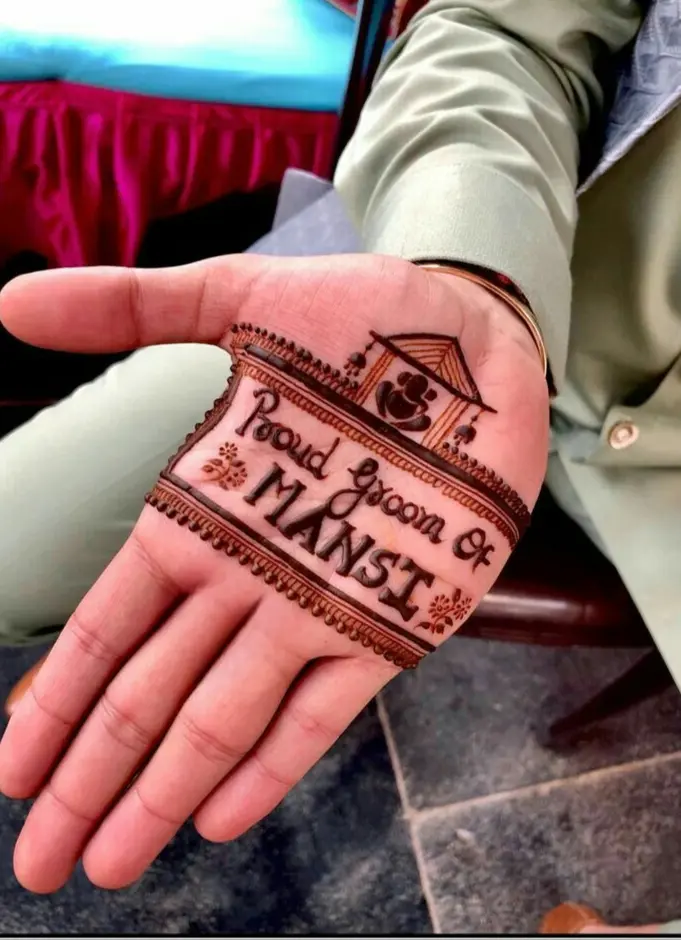 name groom mehndi