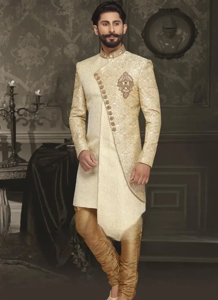 rajwadi sherwani for groom
