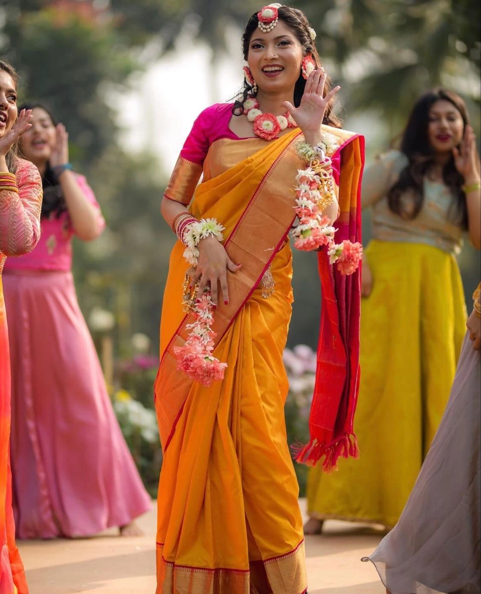 Haldi Outfit for bride