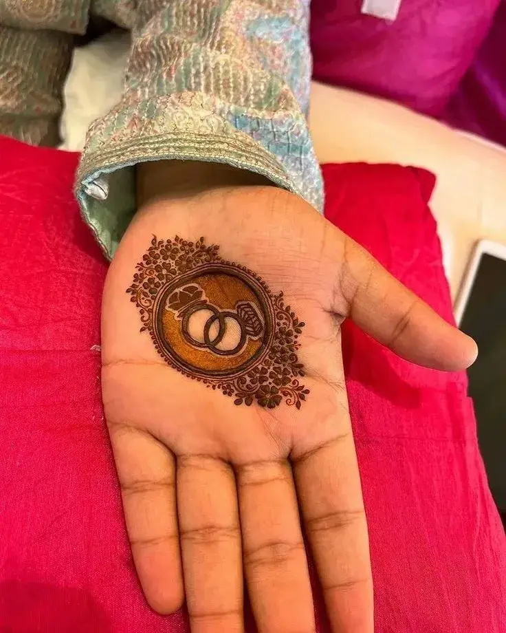 simple mehandi designs for groom