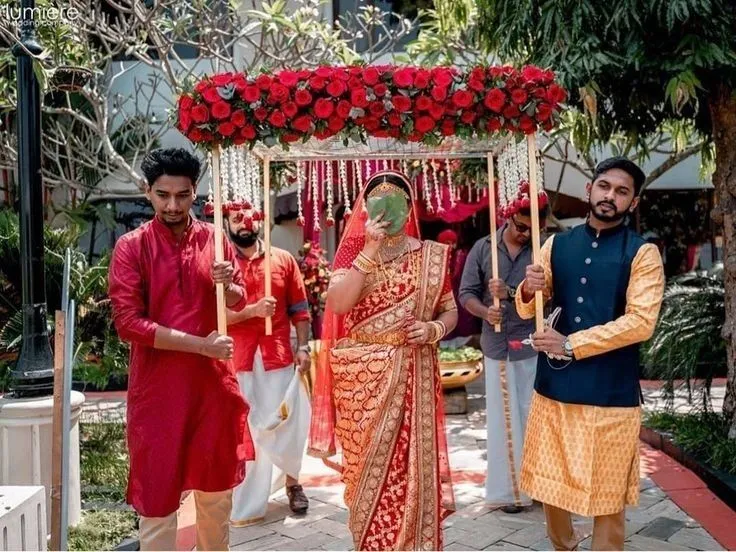 bengali bride entry