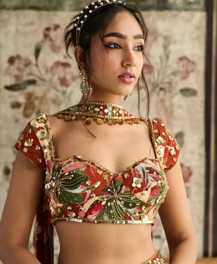 printed blouse design