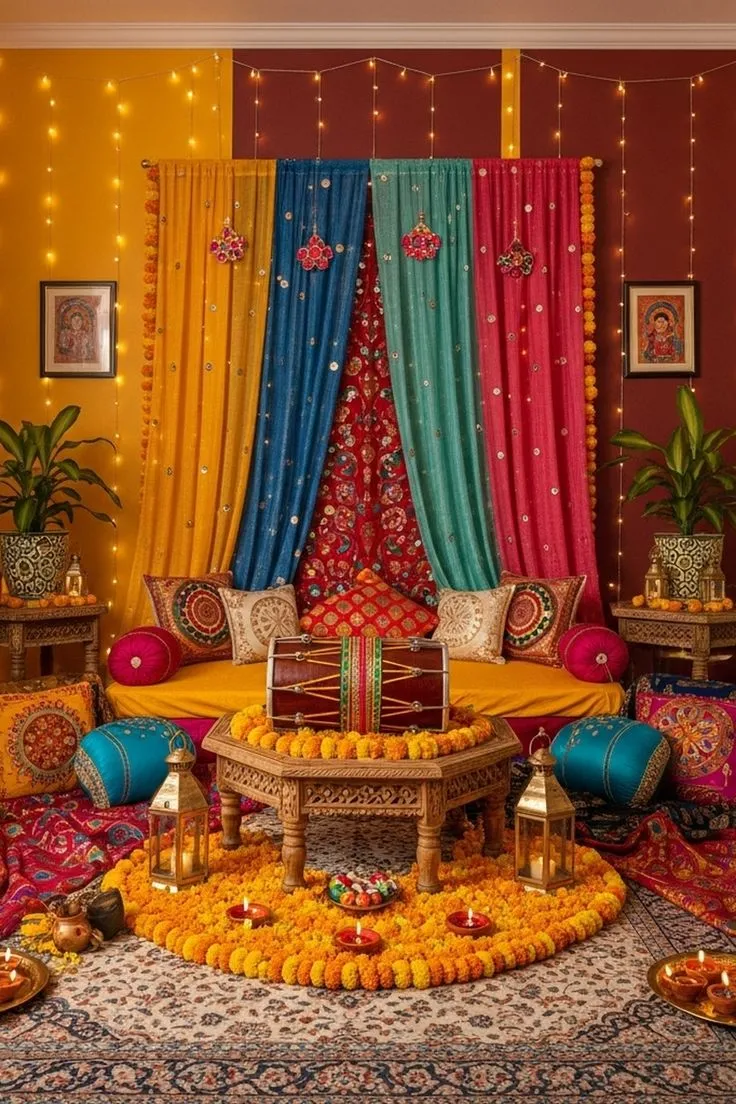 haldi decoration ideas at home