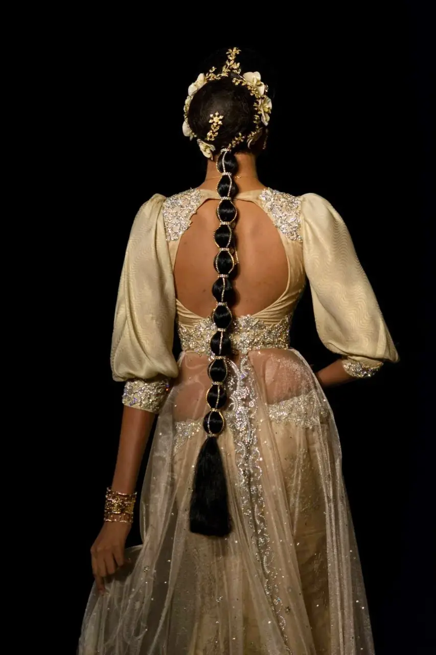 wedding indian bridal hairstyle