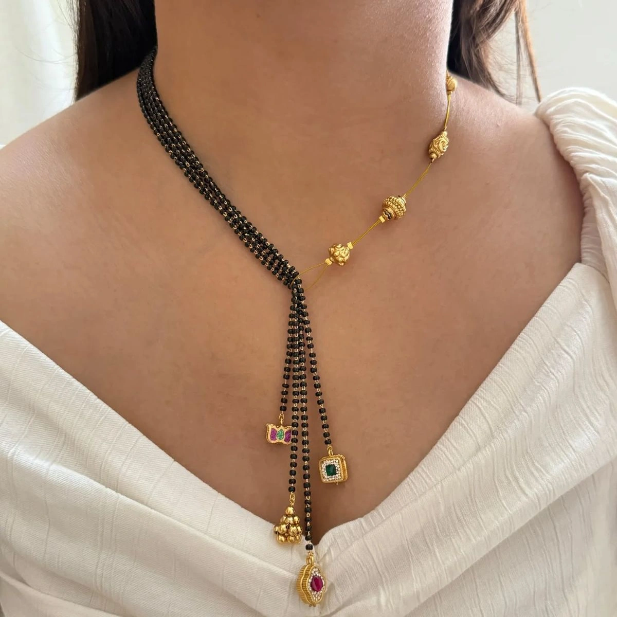 short mangalsutra design images