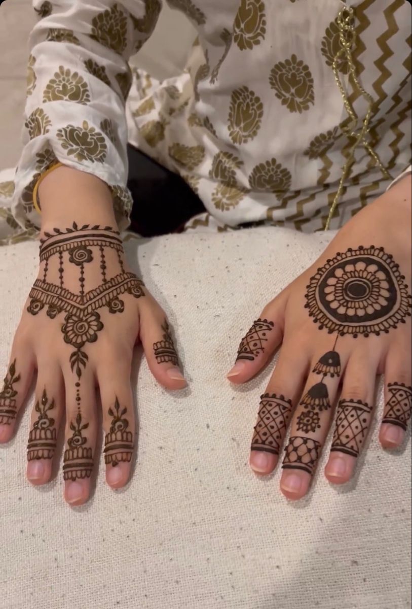 Stylish Backhand Henna Ideas