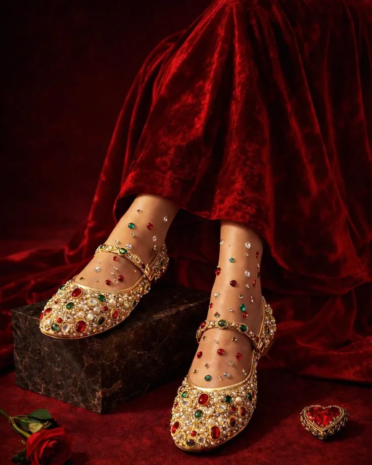 Royal bridal heels