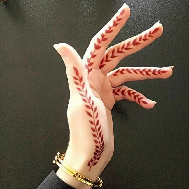 Latest finger mehandi